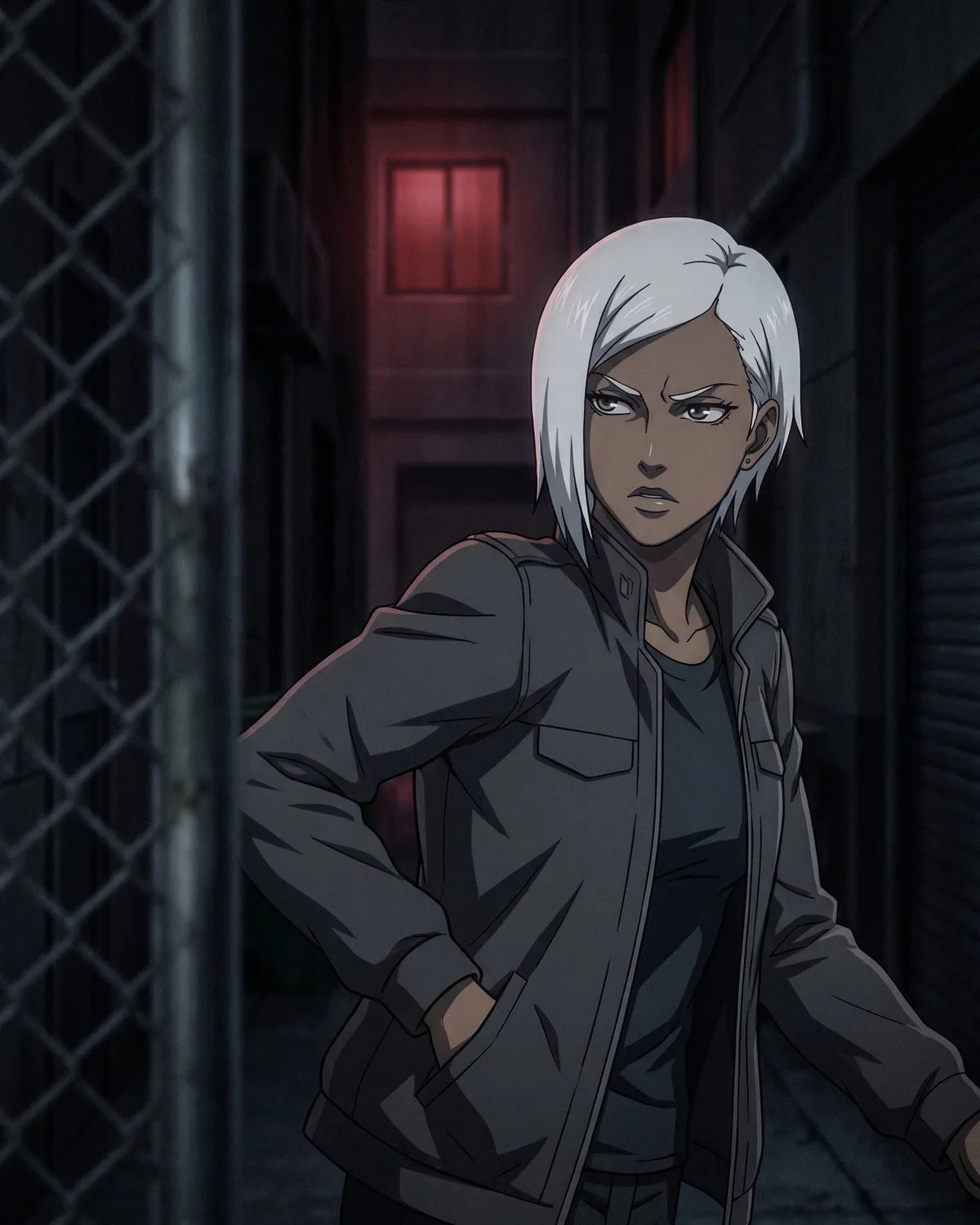 Badge photograph of Agent Ash, Field Operations.